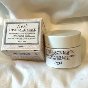 Fresh - Rose Face Mask - Moisturizing Mask - Trial Size